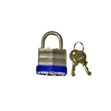 304 Stainless Steel Laminated Padlock with Keys (1513)